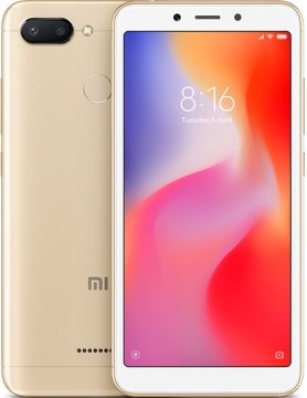 Xiaomi Redmi 6 13,8 cm (5.45") Doppia SIM 4G Micro-USB 3 GB 32 GB 3000 mAh Oro