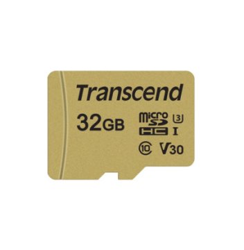 Transcend TS32GUSD500S memoria flash 32 GB MicroSDHC UHS-I Classe 10