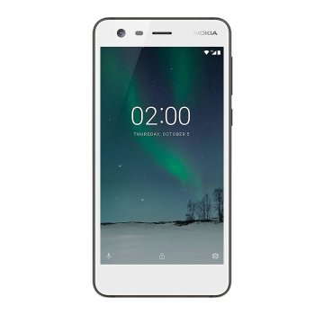 Nokia 2 12,7 cm (5") Doppia SIM Android 7.1.1 4G Micro-USB 1 GB 8 GB 4100 mAh Bianco