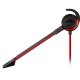 MSI Immerse GH10 Auricolare Cablato In-ear Giocare Nero, Rosso 3