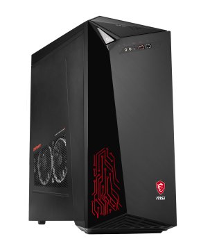 MSI Infinite 7RB-035EU Intel® Core™ i5 i5-7400 8 GB DDR4-SDRAM 1 TB HDD NVIDIA® GeForce® GTX 1050 Ti Windows 10 Home Desktop PC Nero