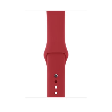Apple MQXE2ZM/A accessorio indossabile intelligente Band Rosso Fluoroelastomero
