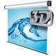 Sopar Electric Professional 3D schermo per proiettore 2,74 m (108