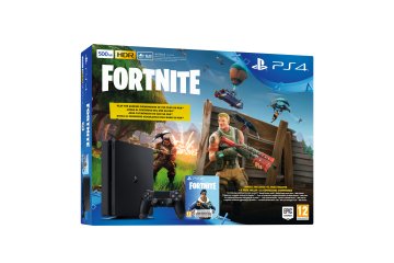 Sony PS4 500GB + Fortnite Wi-Fi Nero