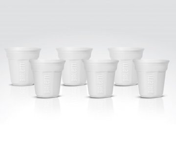 Bialetti BICCHIERINO tazza Bianco Caffè 6 pz