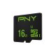 PNY High Performance 16 GB MicroSDHC UHS-I Classe 10 3