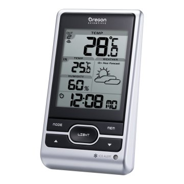 Oregon Scientific BAR206X stazione meteorologica digitale Argento LCD Batteria