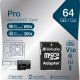 Verbatim Pro 64 GB MicroSDXC UHS Classe 10 4