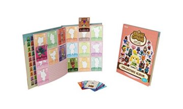 Nintendo Pack De 3 Tarjetas amiibo Animal Crossing HHD + Álbum - Serie 4 accessorio per videogioco Album e carte (kit)