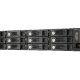 QNAP UX-1200U-RP array di dischi 0 TB Armadio (2U) Nero 4