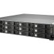 QNAP UX-1200U-RP array di dischi Armadio (2U) Nero 6