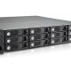 QNAP UX-1200U-RP array di dischi Armadio (2U) Nero 10