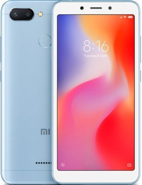 Xiaomi Redmi 6 13,8 cm (5.45") Doppia SIM 4G Micro-USB 3 GB 32 GB 3000 mAh Blu