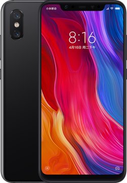 Xiaomi Mi 8 15,8 cm (6.21") Doppia SIM Android 8.1 4G USB tipo-C 6 GB 64 GB 3400 mAh Nero