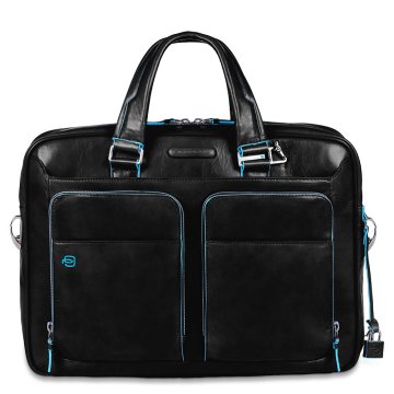 Piquadro CA2849B2/N borsa per laptop Borsa con caricamento dall'alto Nero