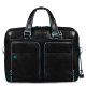 Piquadro CA2849B2/N borsa per laptop Borsa con caricamento dall'alto Nero 2