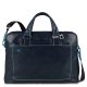 Piquadro CA3335B2/BLU2 borsa e tracolla Pelle, Poliestere Blu Borsa a tracolla 2