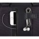 Piquadro CA3975BR/N zaino Nero Pelle, Nylon 4