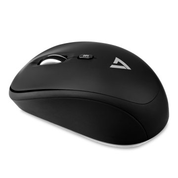 V7 Mouse ottico mobile wireless, nero