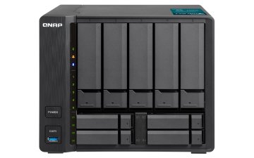 QNAP TVS-951X NAS Tower Intel® Celeron® 8 GB DDR4 0 TB QNAP Turbo System Nero