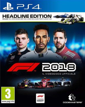 Codemasters F1 2018 : Édition Headline PlayStation 4