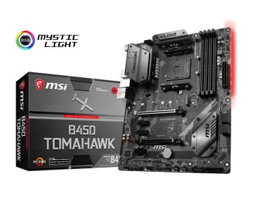 MSI B450 TOMAHAWK AMD B450 Socket AM4 ATX