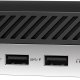 HP ProDesk 400 G4 Intel® Core™ i5 i5-8500T 8 GB DDR4-SDRAM 256 GB SSD Windows 10 Pro Mini PC Nero, Argento 3