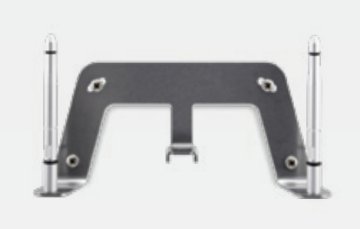 Gigaset S30853-H4030-R101 kit di fissaggio Nero, Argento