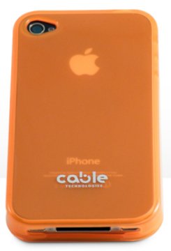 Cable Technologies iGlossy per iPhone 4 custodia per cellulare Arancione