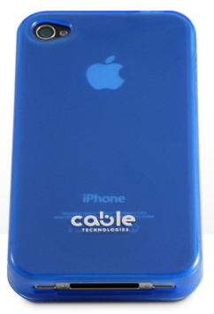 Cable Technologies iGlossy per iPhone4 custodia per cellulare Blu