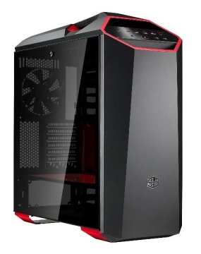 Cooler Master MasterCase MC500Mt Midi Tower Nero, Metallico, Rosso