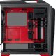 Cooler Master MasterCase MC500Mt Midi Tower Nero, Metallico, Rosso 4