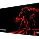 ASUS Cerberus Mat XXL Tappetino per mouse per gioco da computer Nero, Rosso 3