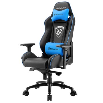 Sharkoon SKILLER SGS3 Sedia da gaming per PC Seduta imbottita Nero, Blu