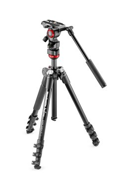 Manfrotto Befree treppiede Fotocamere digitali/film 3 gamba/gambe Nero