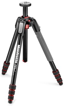 Manfrotto MT190GOA4TD treppiede Sistema di illuminazione 3 gamba/gambe Nero, Grigio