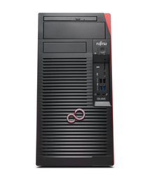 Fujitsu CELSIUS W580 Intel® Xeon® E-2134 16 GB DDR4-SDRAM 256 GB SSD NVIDIA® Quadro® P620 Windows 10 Pro Micro Tower Stazione di lavoro Nero