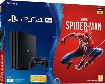 Sony PS4 Pro 1 TB Spider Man