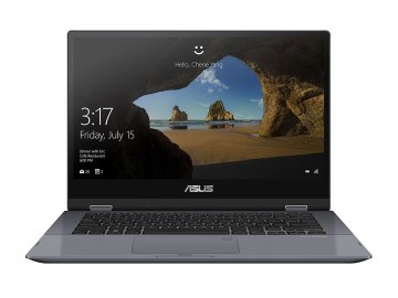 ASUS Vivobook Flip TP412UA-EC090T Intel® Core™ i7 i7-8550U Ibrido (2 in 1) 35,6 cm (14") Touch screen Full HD 8 GB LPDDR4-SDRAM 512 GB SSD Wi-Fi 4 (802.11n) Windows 10 Home Grigio