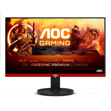 AOC 90 Series G2590FX Monitor PC 62,2 cm (24.5") 1920 x 1080 Pixel Full HD LCD Nero