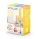 Sencor SHB 36YL frullatore 0,5 L Frullatore ad immersione 400 W Acciaio inox, Bianco, Giallo 7