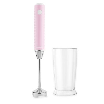 Sencor SHB 38RS frullatore 0,5 L Frullatore ad immersione 400 W Rosa, Stainless steel, Bianco