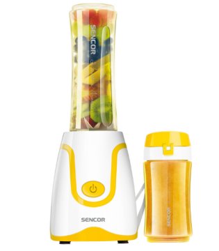 Sencor SBL2206Y frullatore 0,6 L Frullatore per sportivi 300 W Giallo