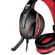 Techmade FL1 Auricolare Cablato A Padiglione Gaming Nero, Rosso 4