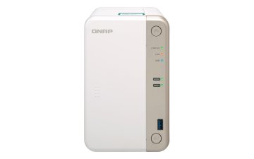 QNAP TS-251B NAS Tower Intel® Celeron® J3355 2 GB DDR3L 0 TB QNAP Turbo System Bianco
