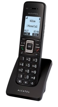 Alcatel IP15 Ricevitore telefonico DECT Identificatore di chiamata Nero