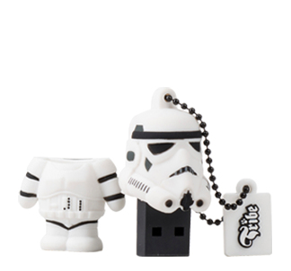 Tribe Stormtrooper unità flash USB 8 GB USB tipo A 2.0 Nero, Bianco