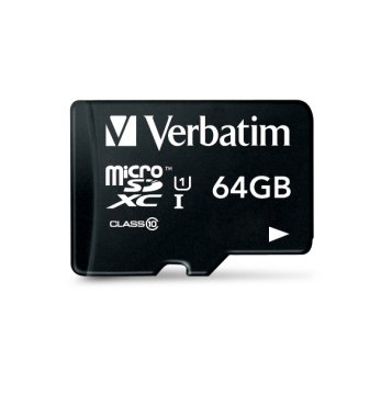 Verbatim microSDHC Tablet U1 con lettore USB 64 GB
