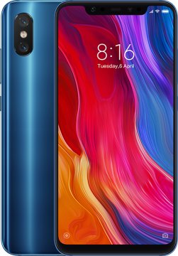 Xiaomi 8 15,8 cm (6.21") Doppia SIM Android 8.1 4G USB tipo-C 6 GB 128 GB 3400 mAh Blu