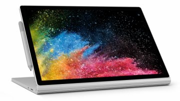 Microsoft Surface Book 2 Ibrido (2 in 1) 38,1 cm (15") Touch screen Intel® Core™ i7 i7-8650U 16 GB LPDDR3-SDRAM 512 GB SSD NVIDIA® GeForce® GTX 1060 Wi-Fi 5 (802.11ac) Windows 10 Pro Argento